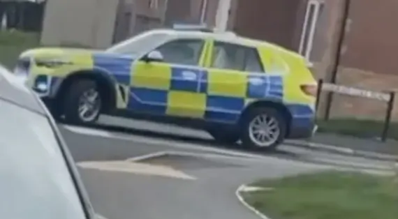 Joyrider Hijacks Police Car in Rochdale, Greater Manchester