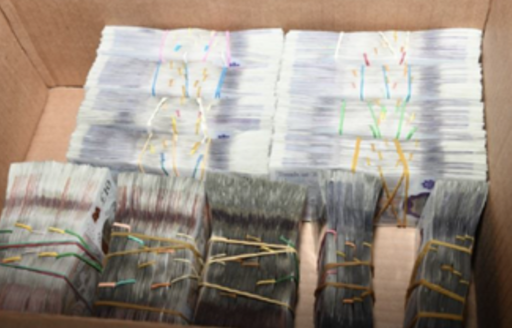 Four arrested on suspicion of smuggling money from UK to Albania