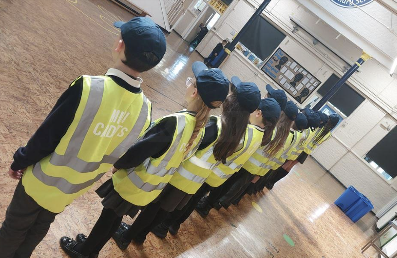 Children at Bansole Primary School in Gillingham Join Kent Police’s Mini Cadet Programme