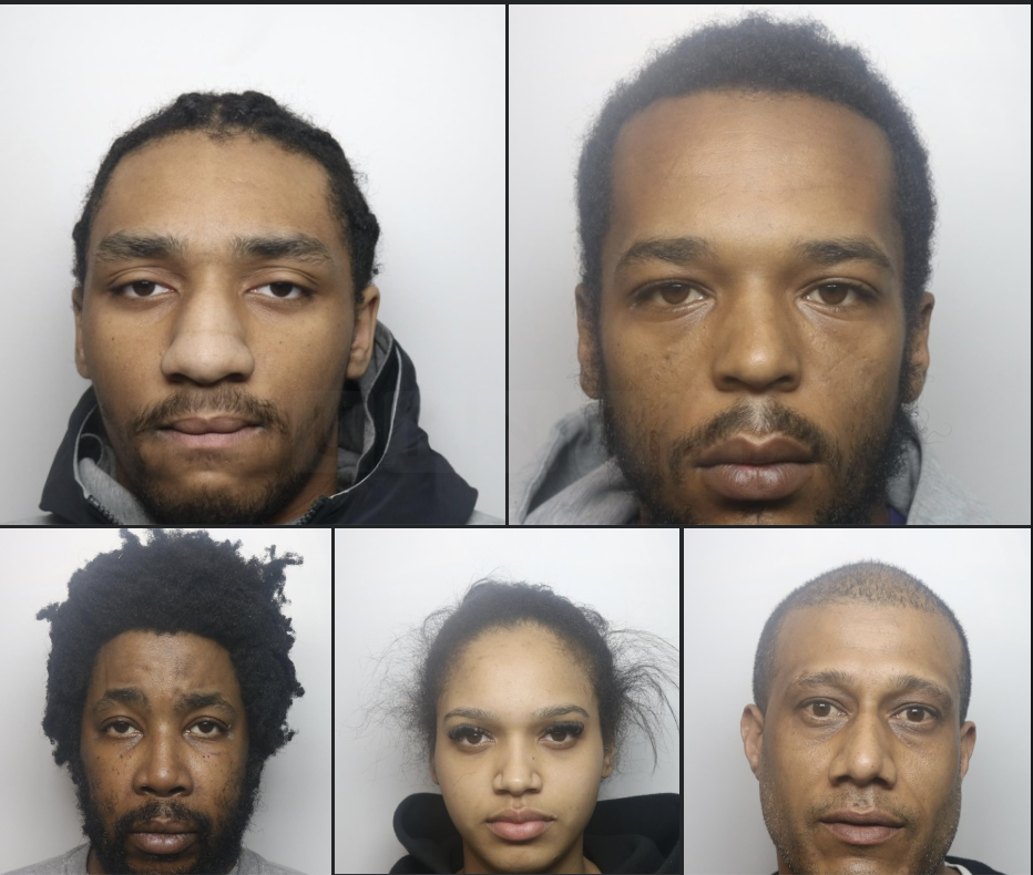 Six people have been sentenced at Oxford Crown Court for offences related to drug dealing and trafficking of children