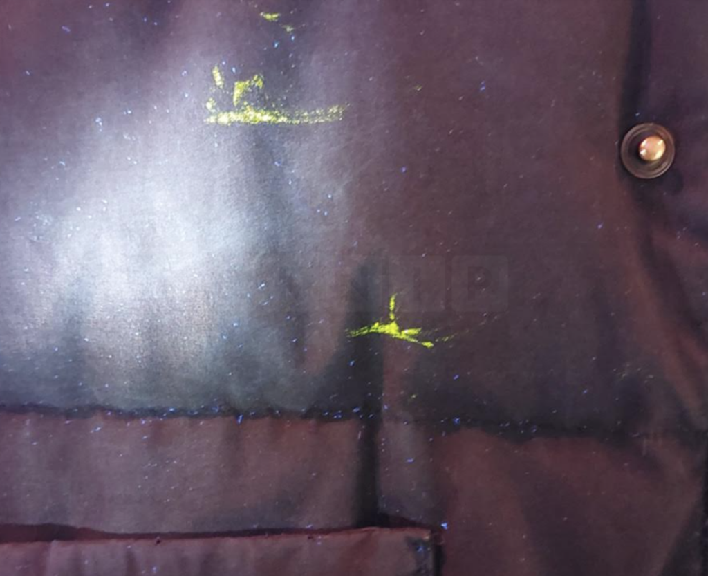 Detectives have used forensic marking technology to catch a man who repeatedly breached a restraining order