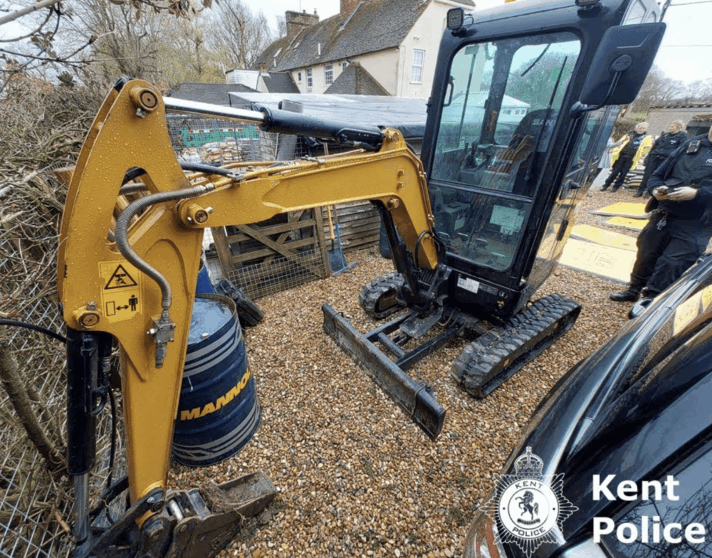 Officers make arrests and recover over £100,000 of stolen plant machinery