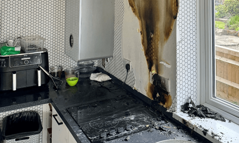 Kitchen Blaze in Hassocks Prompts Fire Safety Alert
