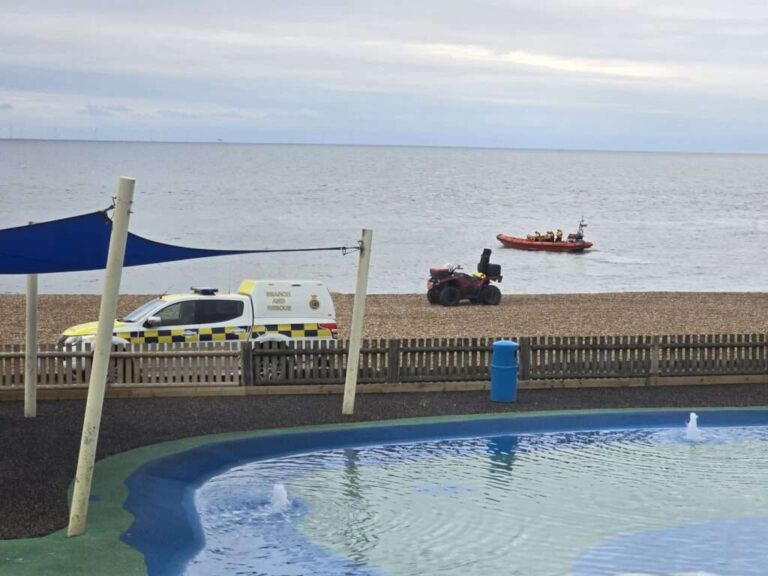 Teen Rescued from Sea in Brighton