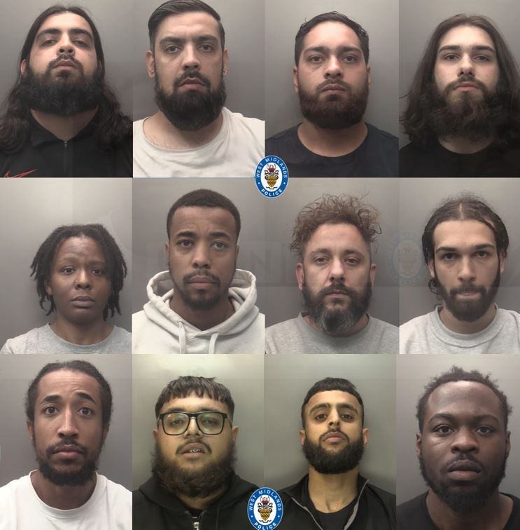 Twelve People Convicted of Drug Offences Following Major Police Operation