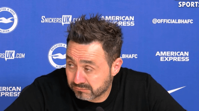 Roberto de Zerbi to Leave Brighton After Final Game of the Season