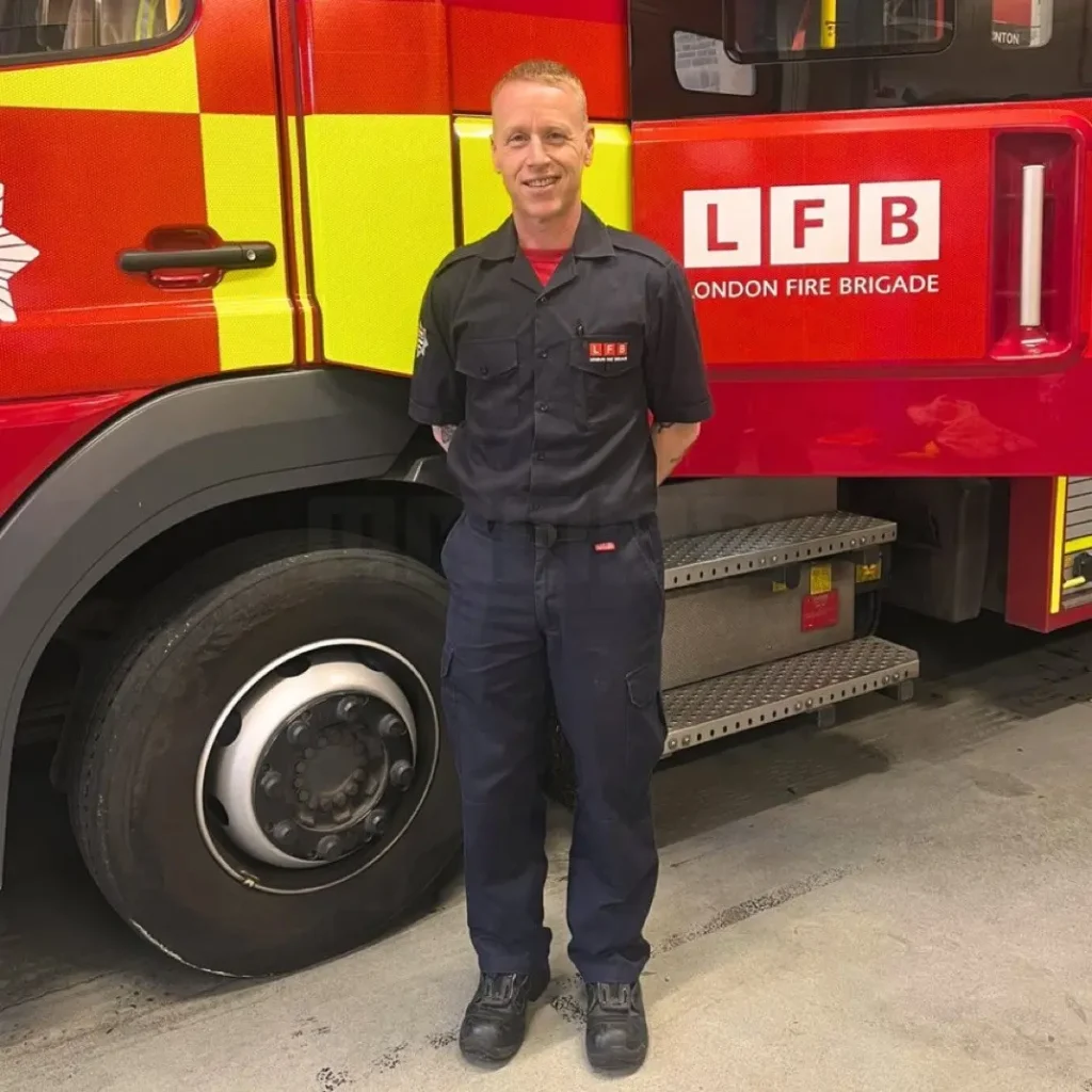 London Firefighter Embarks on Epic 300-Mile Run to Visit All 102 City Fire Stations for Charity