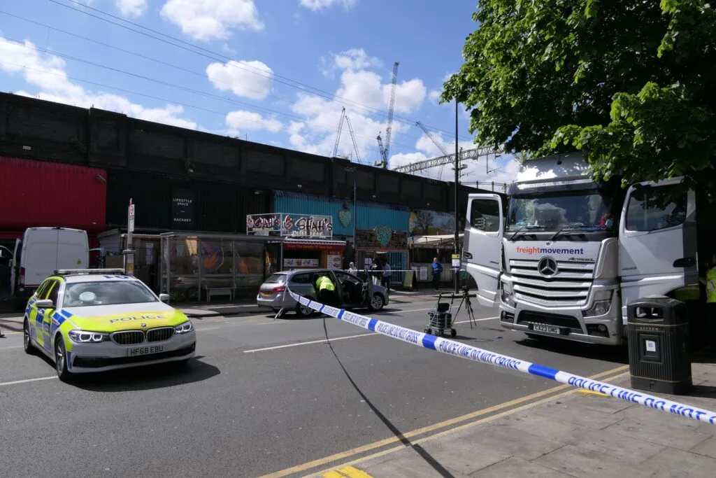 Woman, 50, Dies in Hackney Lorry Crash as Cambridge Heath Road Closed