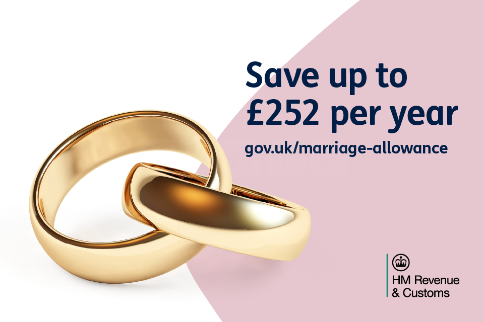 Married Couples Encouraged to Claim up to £252 a Year in Tax Relief