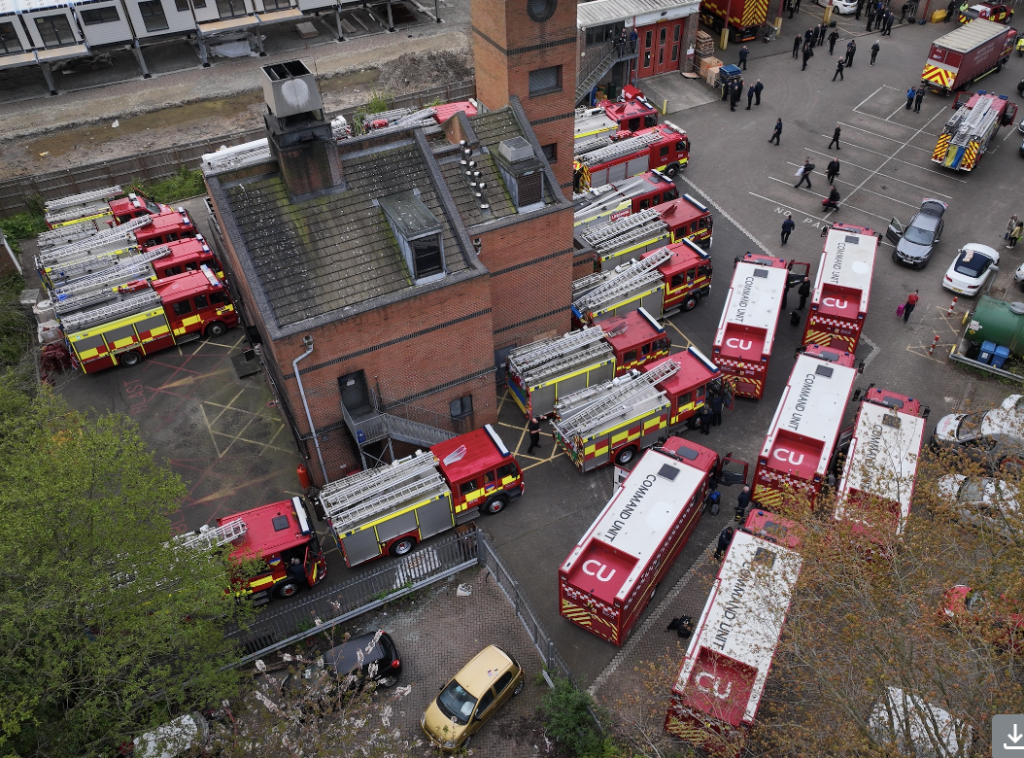 London Fire Brigade Joins Efforts to Deliver Firefighting Equipment to Ukraine
