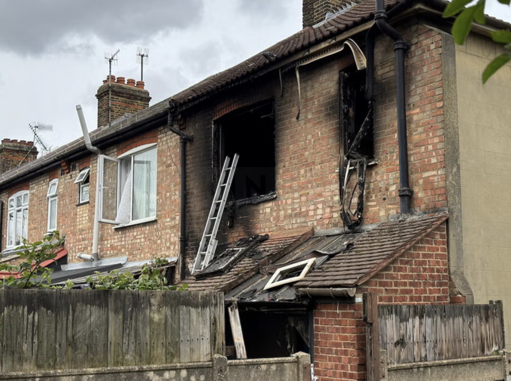 A murder investigation has been launched following a fatal fire that claimed the lives of two people