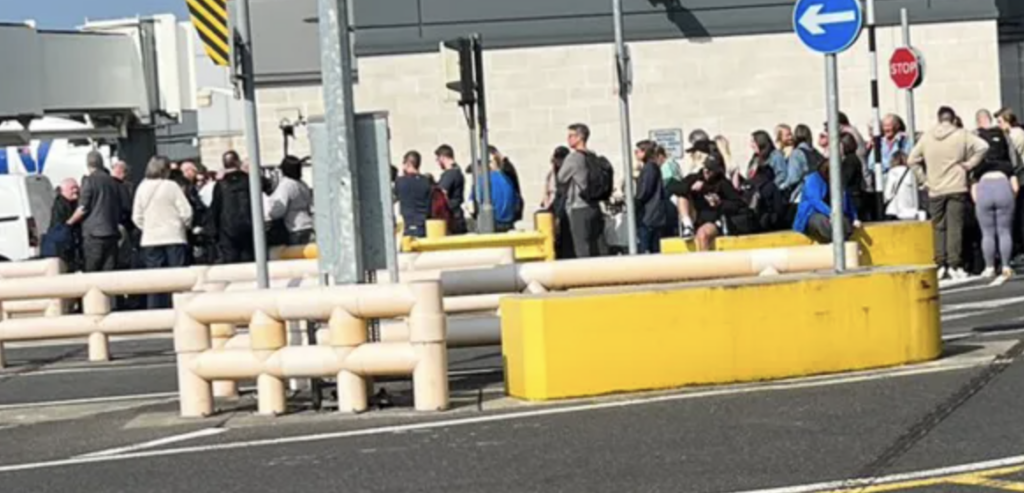 Chaos at Gatwick Airport as South Terminal Evacuated Amid Fire Alarm