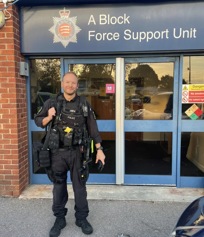 Essex Police Officers Honored for Heroic Rescue of Woman on Building Ledge