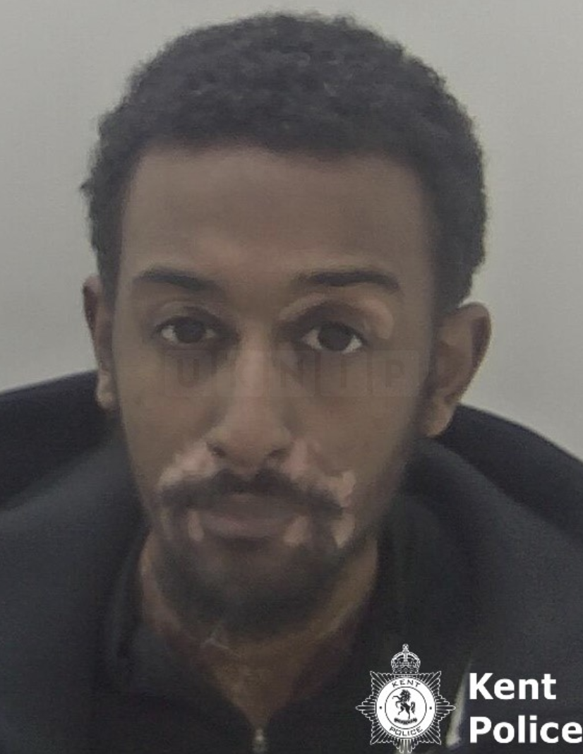 A robber who assaulted a shop worker at a Greenhithe shopping centre has been jailed
