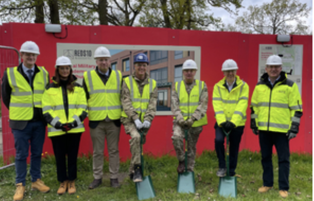 Groundbreaking Ceremony Marks Start of New Single Living Accommodation at Royal Military Academy Sandhurst