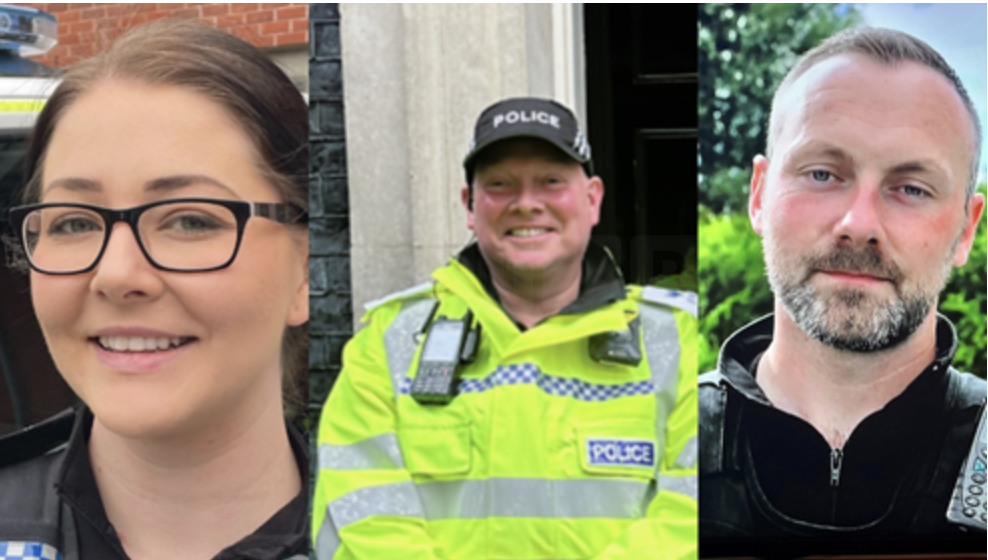 Trio Nominated for Police Bravery Awards After Heroic River Rescue