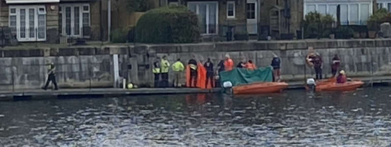 Incident at St Mary’s Island, Chatham: Person Rescued After Falling into Basin 2