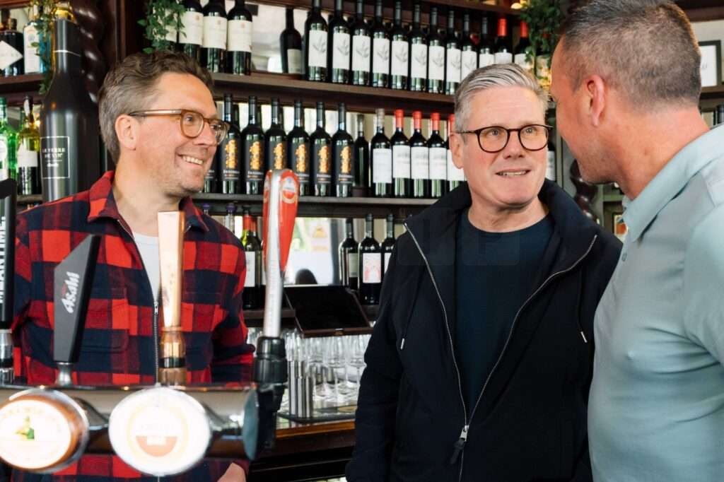 Labour’s Keir Force One Touches Down in Brighton for Key Campaign Stop