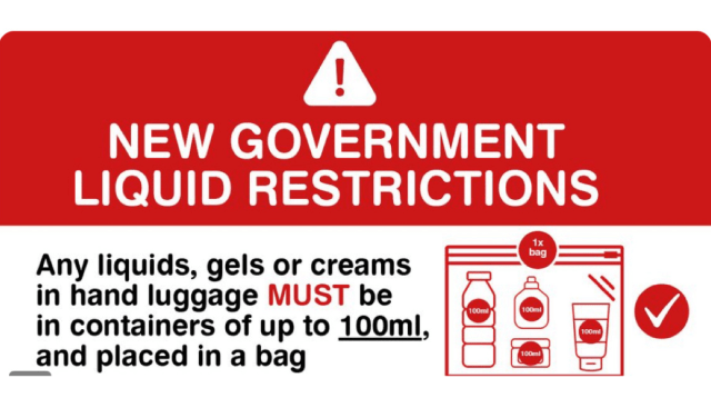 Six UK Regional Airports Temporarily Reintroduce Liquid Restrictions