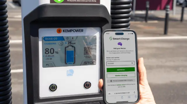 Sainsbury’s Smart Charge Program Offers Nectar Points for EV Drivers