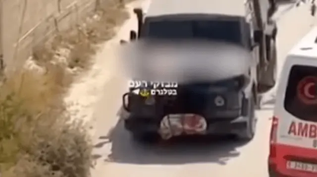 Israeli Military Admits Protocol Violation After Wounded Palestinian Man Strapped To Jeep Israeli Military Admits Protocol Violation After Wounded Palestinian Man Strapped to Jeep