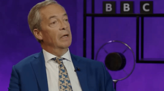 Nigel Farage Blames West for Russian Invasion of Ukraine, Admits Admiring Putin as Statesman