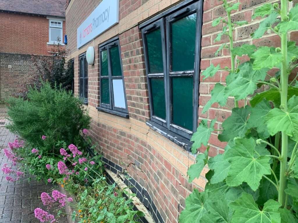 Kamsons Pharmacy Moves After Car caused significant damage