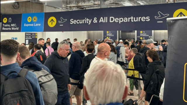 Long Queues at Birmingham City Airport Spark Frustration Amid Liquid Restrictions Reintroductions