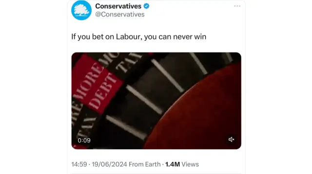 Conservative Party Withdraws Controversial Advert Amid Betting Scandal Conservative Party Withdraws Controversial Advert Amid Betting Scandal