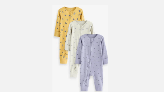 Next Recalls Baby Sleep Suits Over Choking Hazard