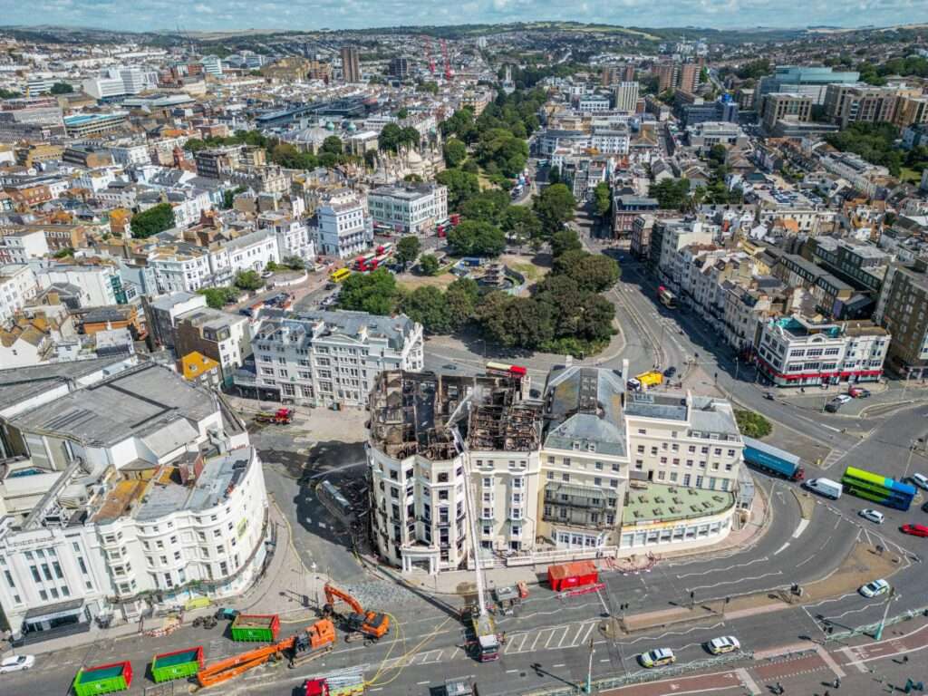 Royal Albion Hotel Fire: Discarded Cigarette Likely Sparked Blaze