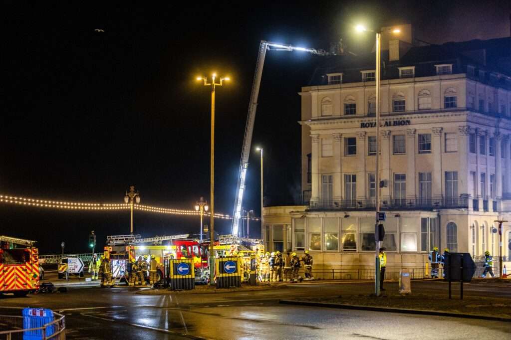 Royal Albion Hotel Fire: Discarded Cigarette Likely Sparked Blaze