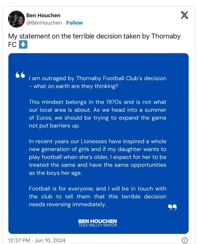 Committee Members Resign After Controversial Decision at Thornaby FC