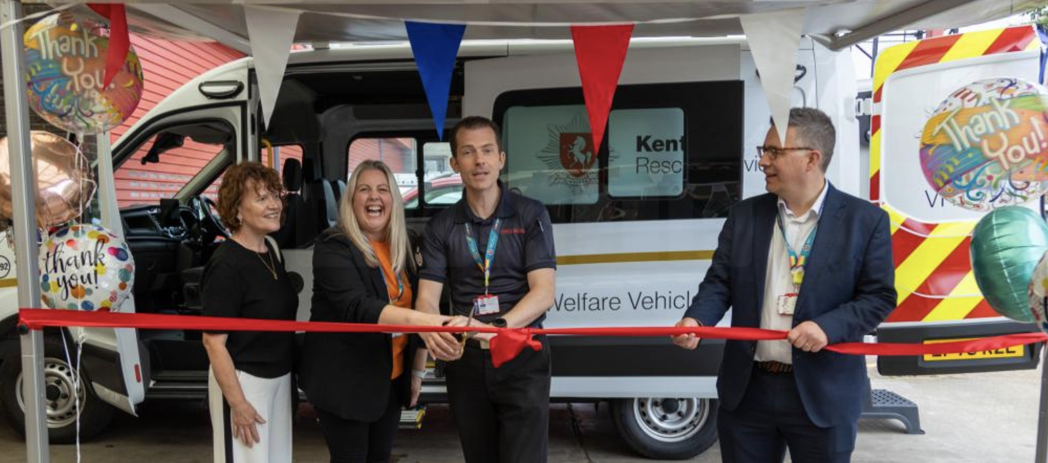 Kent Fire and Rescue Service Unveils New Welfare Vehicle to Support Volunteers and Communities