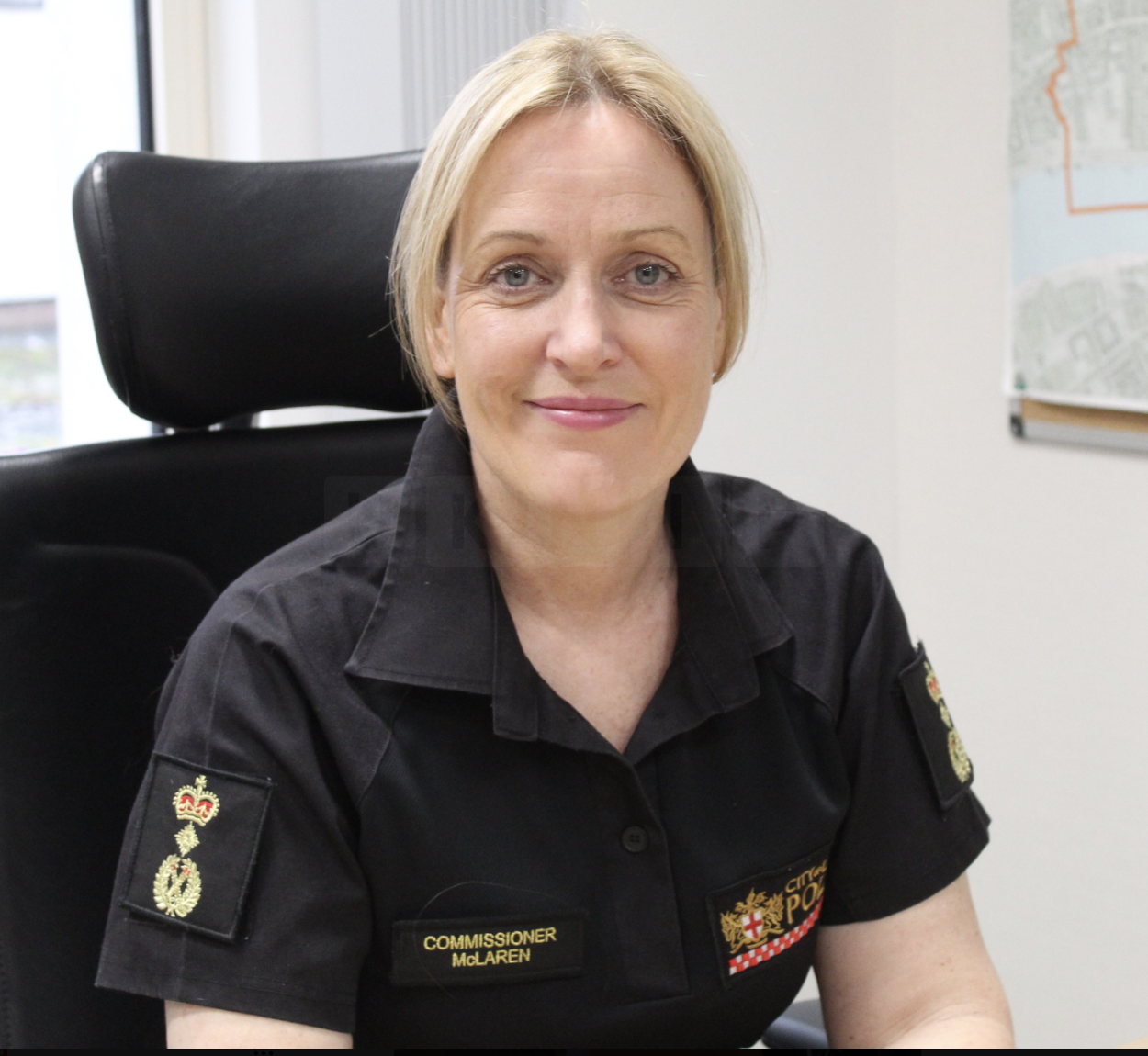 First-Class Commissioner Angela McLaren to Retire from City of London Police