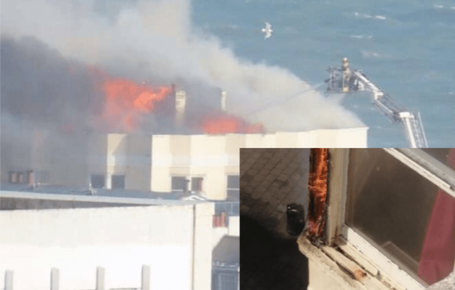 Royal Albion Hotel Fire: Discarded Cigarette Likely Sparked Blaze