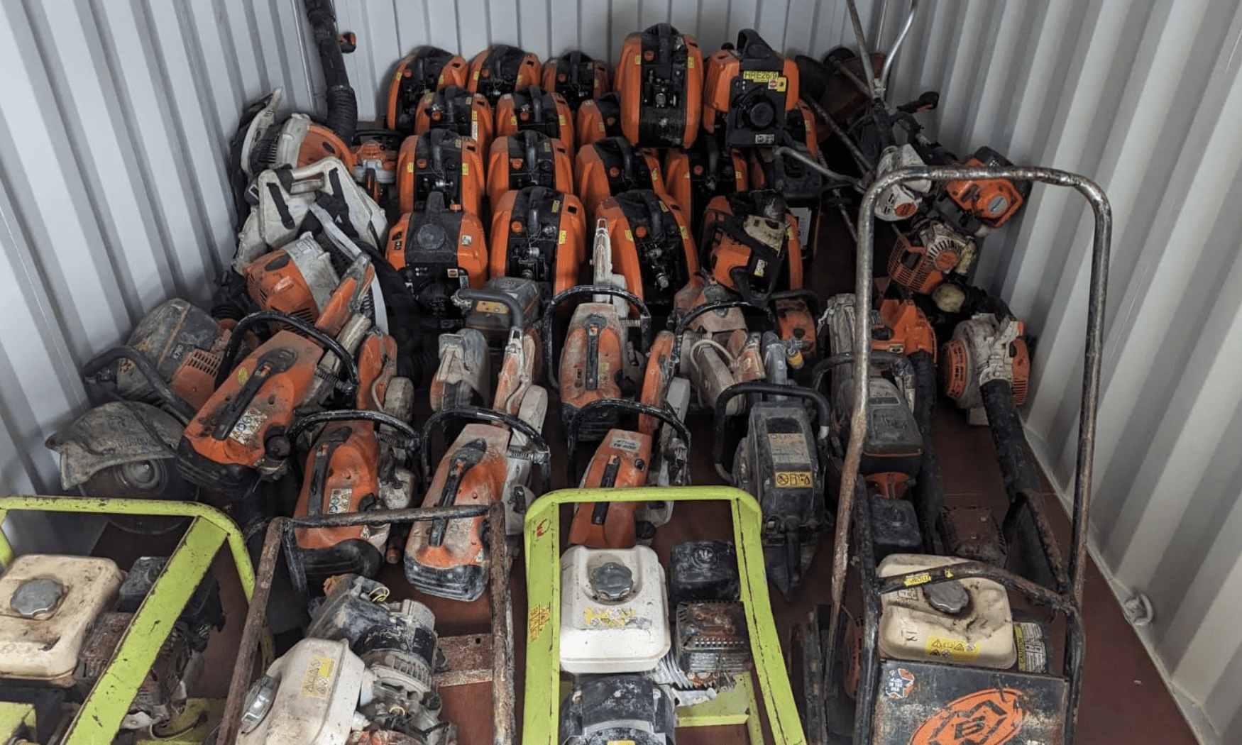 A search for one power tool with a tracking device led to the seizure of over 3,500 suspected stolen items for which officers would now like to identify owners