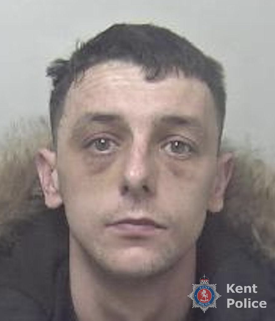 Two men have been jailed after carrying out a violent attack in Herne Bay that left a victim with a fractured skull