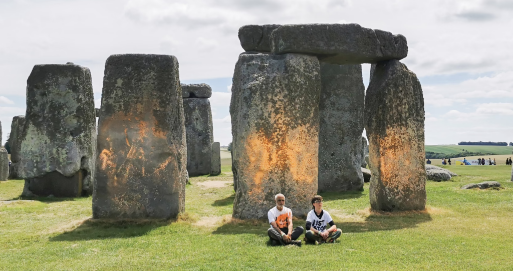 A third person has been arrested in connection with the incident at Stonehenge last Wednesday