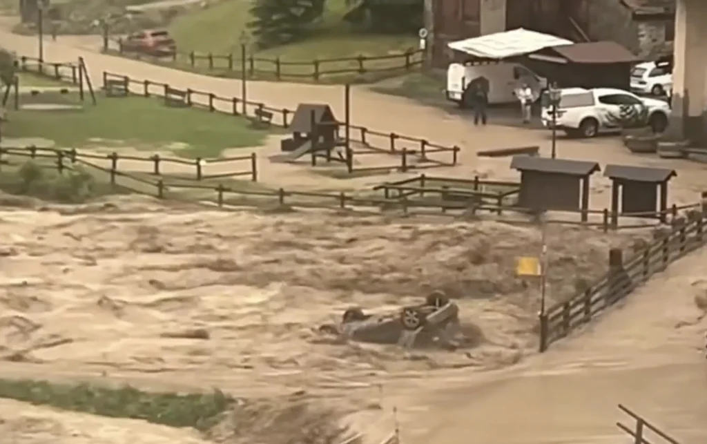 Life-Threatening Flash Floods Devastate Alpine Valleys in Northwest Italy