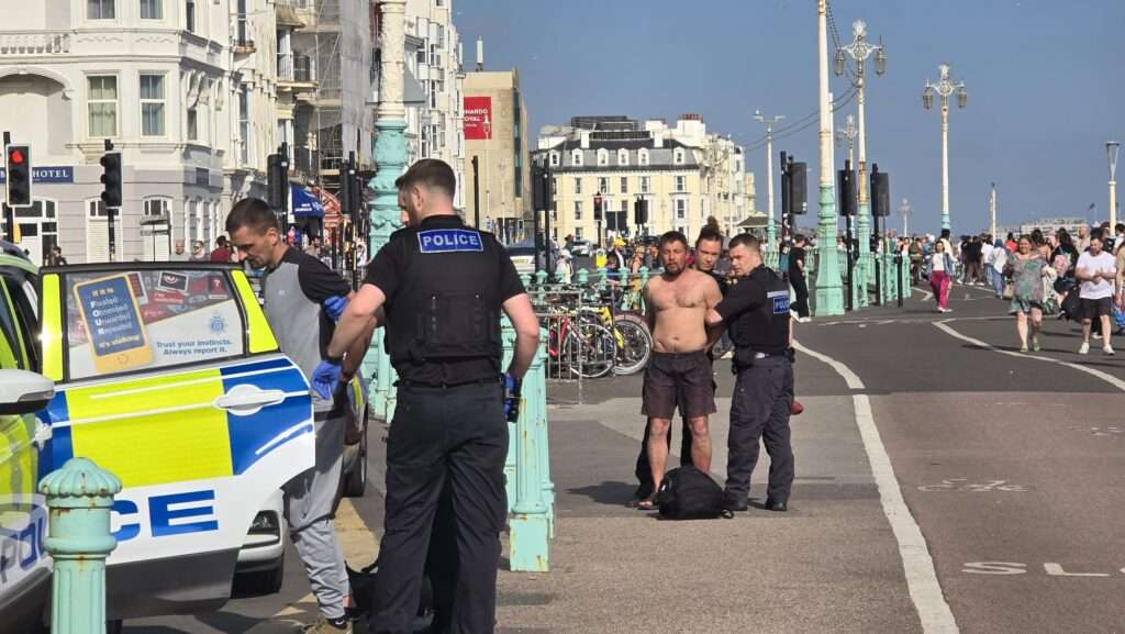 Two Arrested After Assault on Brighton Beach
