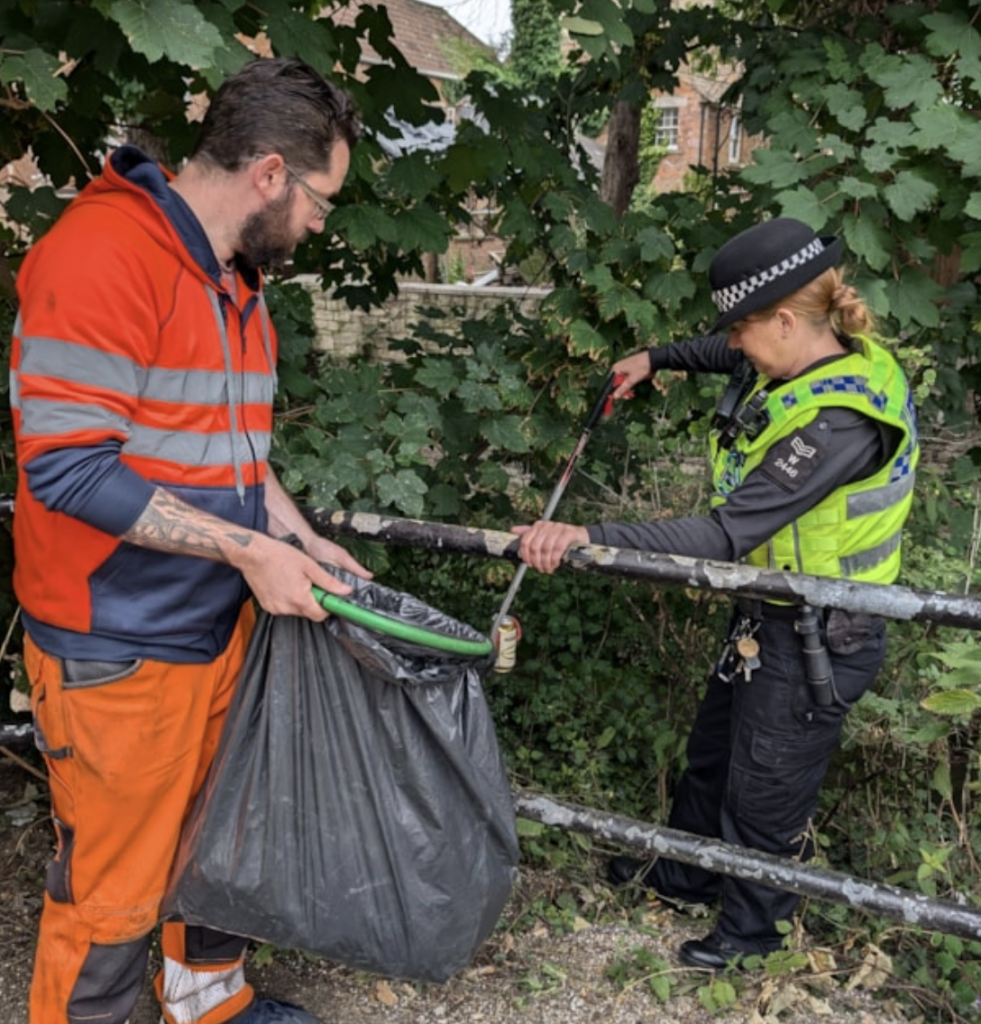 Wiltshire Police is working with partner agencies to reduce anti-social behaviour in the Wicker Hill area of Trowbridge