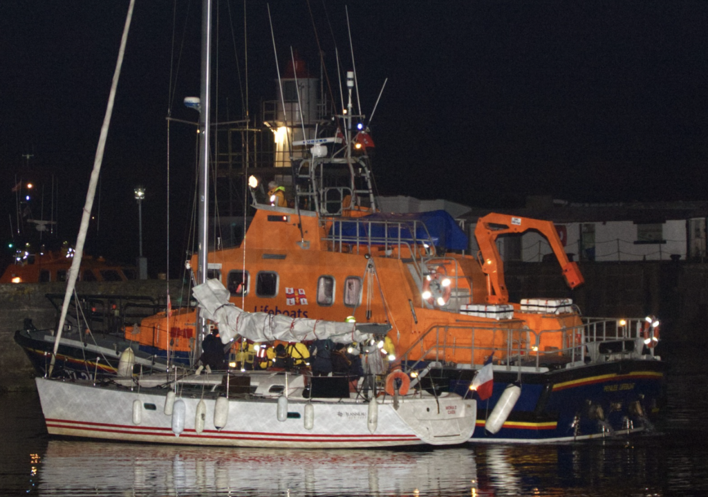 RNLI’s Lizard and Penlee Lifeboats in Long-Haul Rescue
