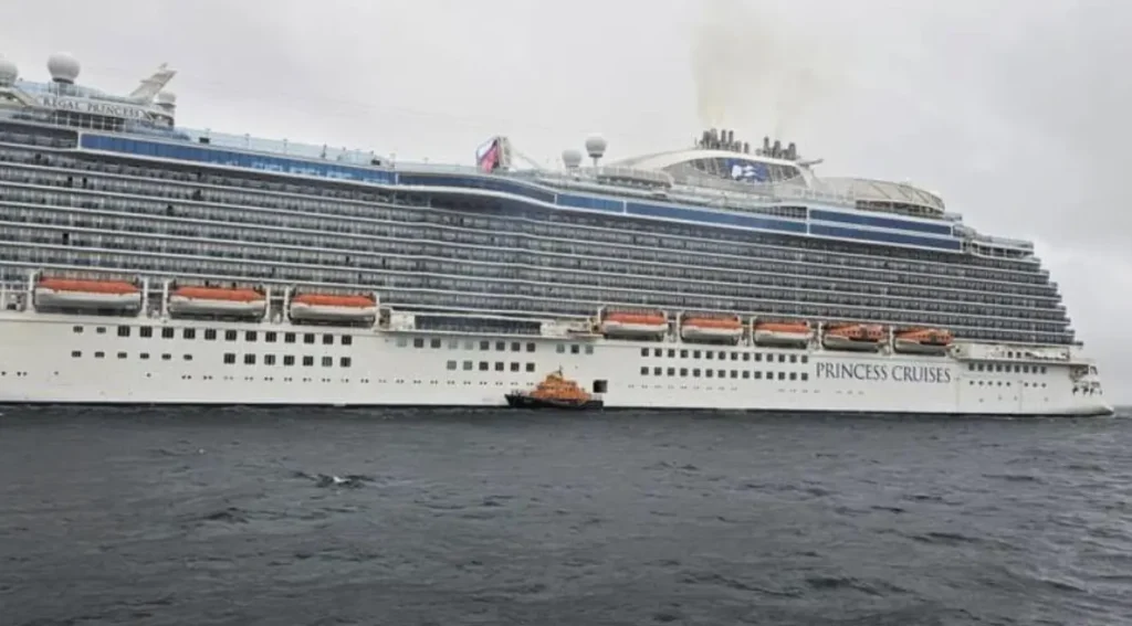 Cruise Ship Regal Princess Declares Emergency Off Cornwall