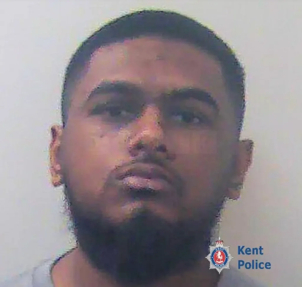 Single99 Three men have been jailed following a violent burglary in Marden which led to a victim being stabbed with a machete
