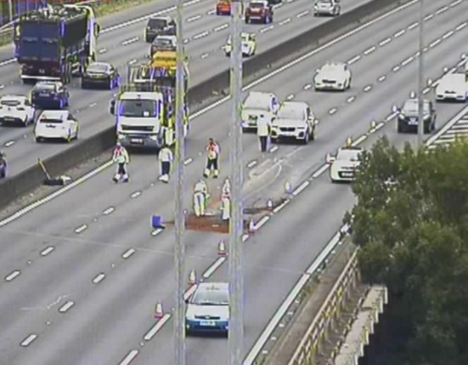Severe Congestion on M25 Causes Major Delays Following Early Morning Collision