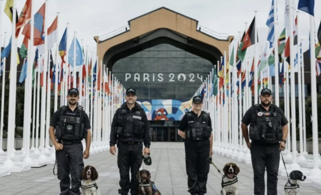 Dorset Police Dog Deployed to Paris for Olympic Security
