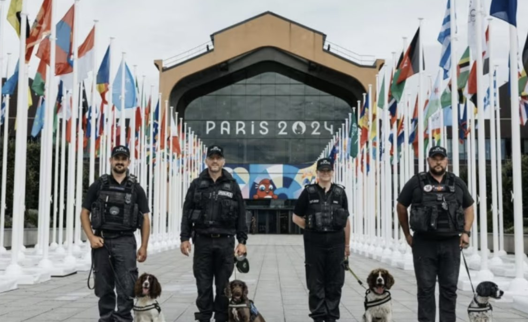 Dorset Police Dog Deployed to Paris for Olympic Security