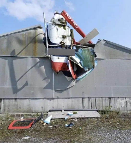 Two Dead and Several Injured’ After Helicopter Crashes ‘Into a Building’ in Ireland
