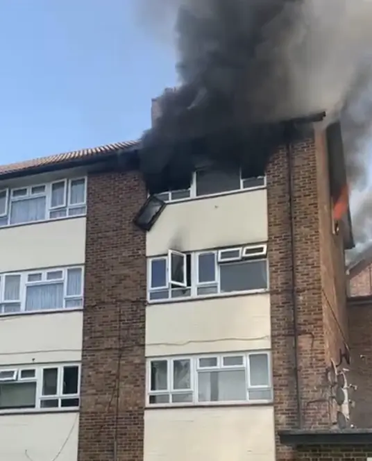 Major Incident Declared in Northolt as Fire Breaks Out on Racecourse Estate